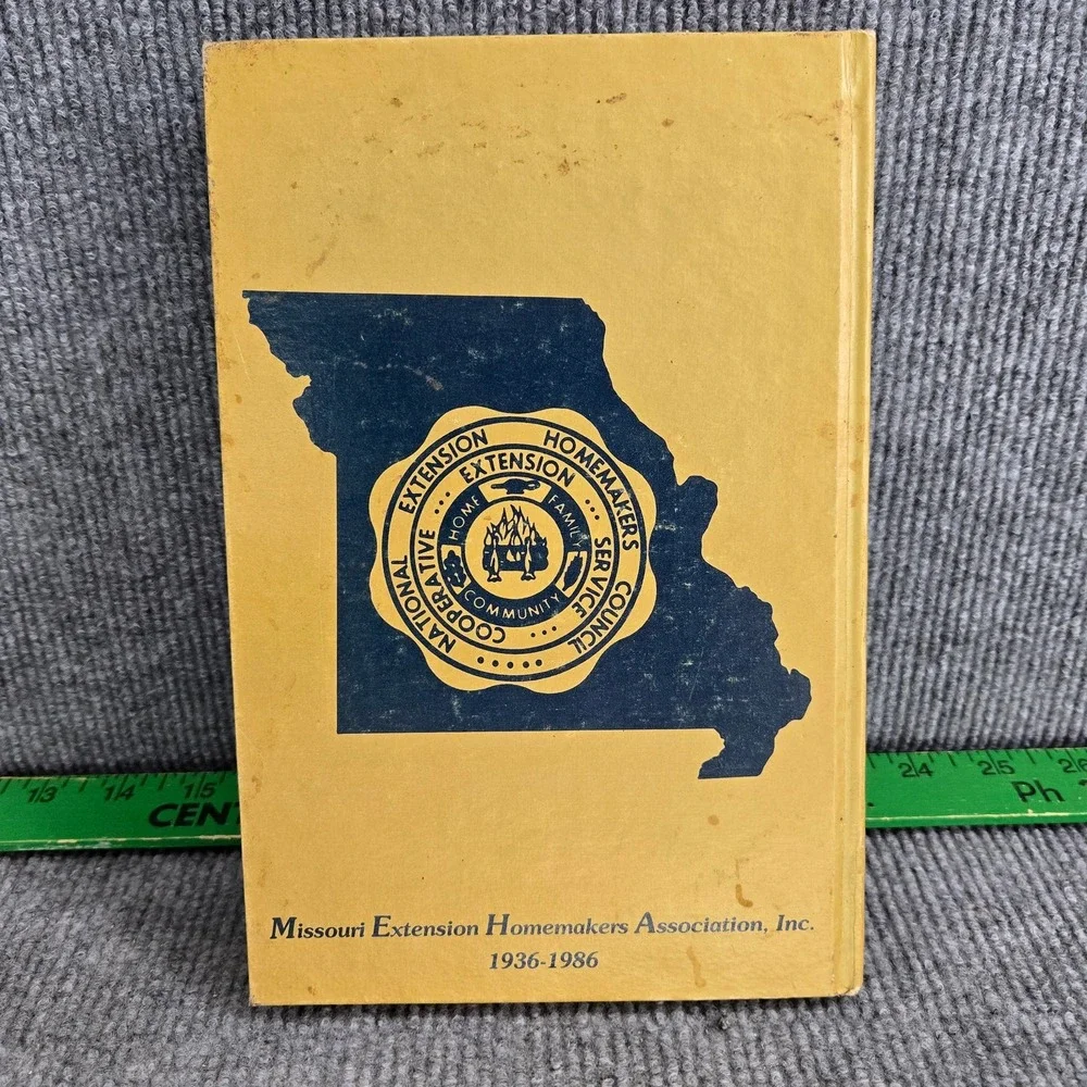 MEHA Cooks Yesterday Today Tomorrow 50th Anniversary Cookbook Missouri Extention